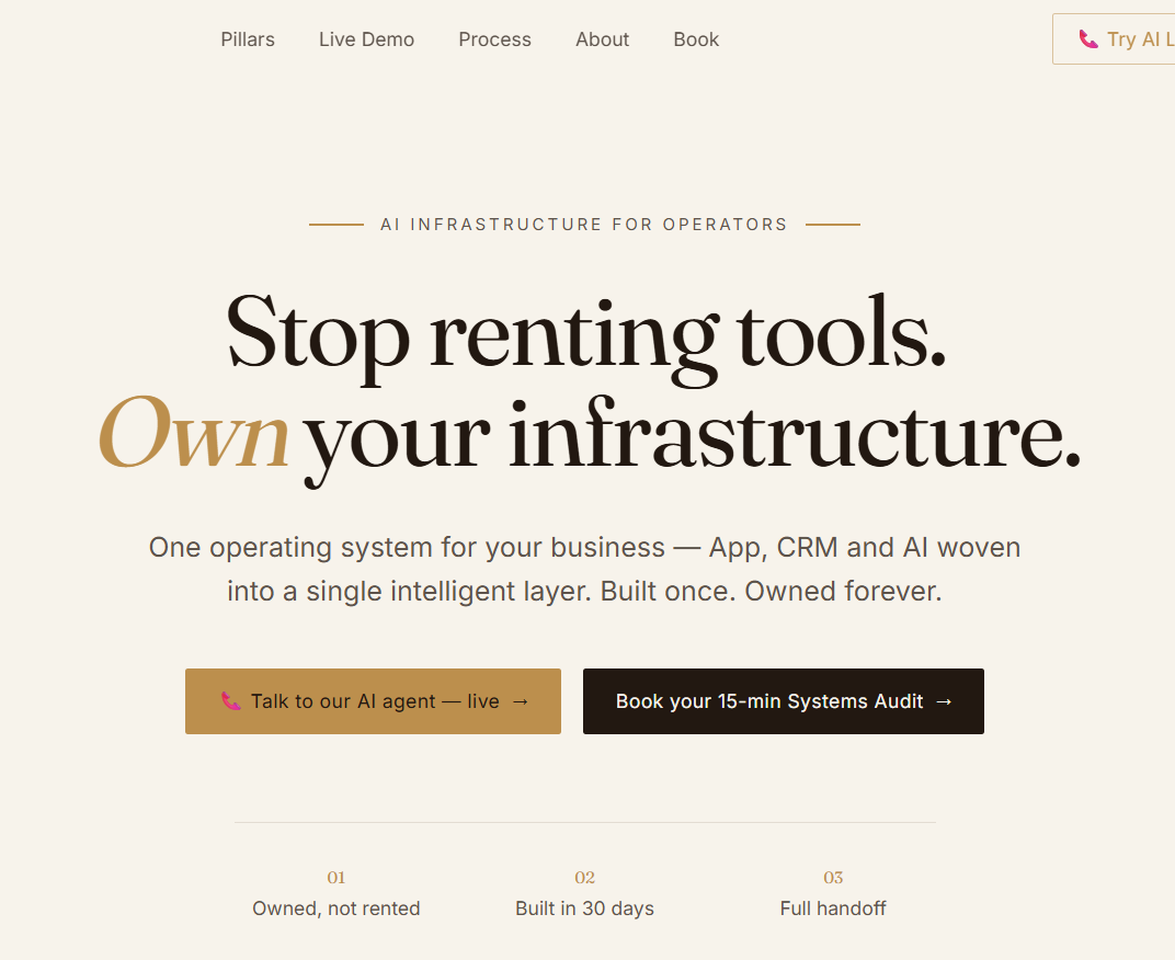 Owned AI Infrastructure